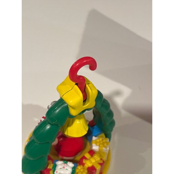 Fisher-Price 1999 Christmas Ornament With Blonde Child & Toys - Picture 7 of 7